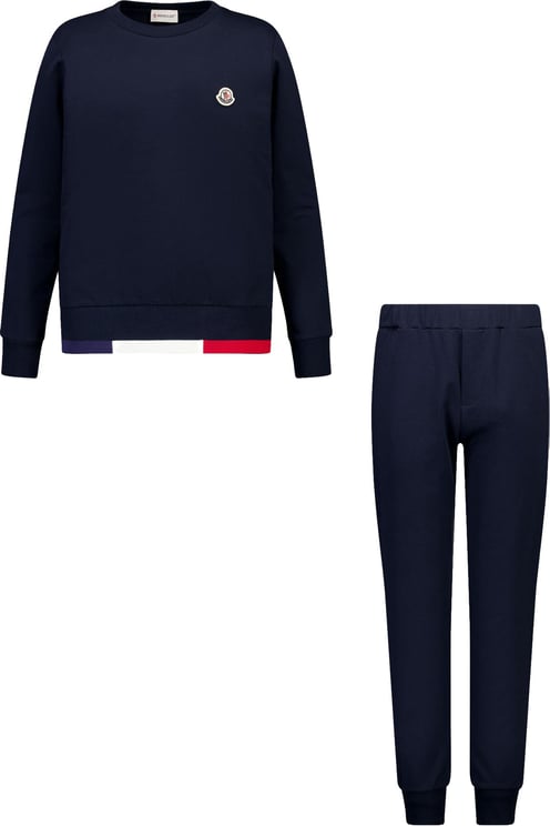 Moncler Moncler Kinder Jongens Joggingpak In Navy