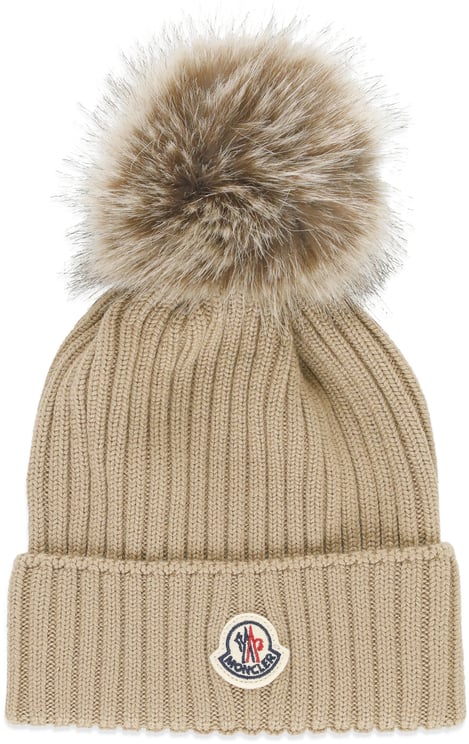 Moncler Hats Beige