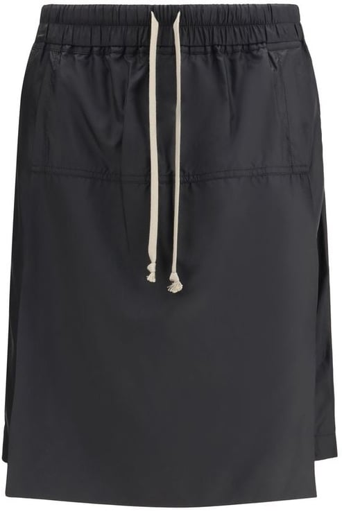Moncler Moncler x Rick Owens Black Polyester Bermuda Shorts