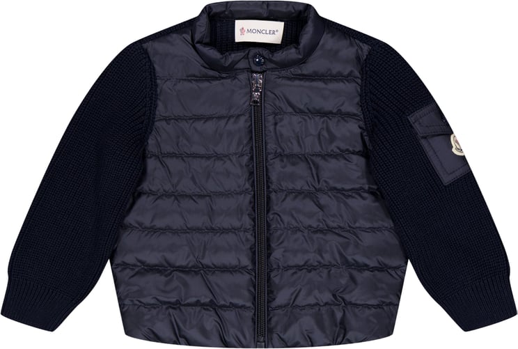 Moncler Moncler Baby Jongens Vest In Navy