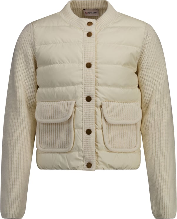 Moncler Moncler Kinder Meisjes Vest In Off White