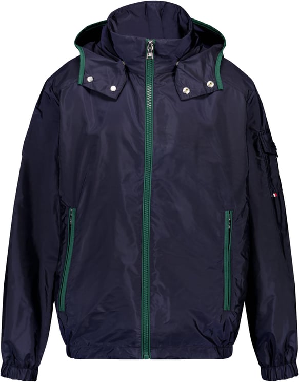Moncler Moncler Banu Kinder Jongens Zomerjas In Navy