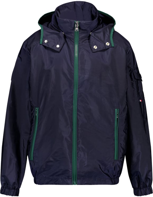 Moncler Moncler Banu Kinder Jongens Zomerjas In Navy