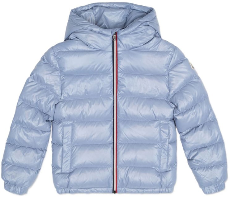 Moncler Coats Light Blue