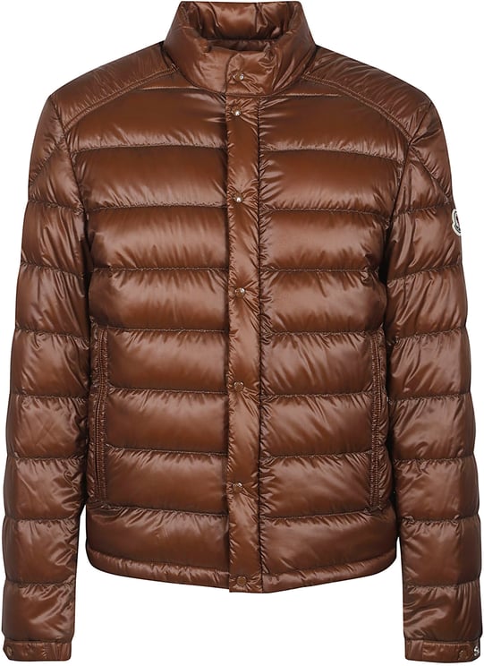 Moncler Selves Down Jacket Brown