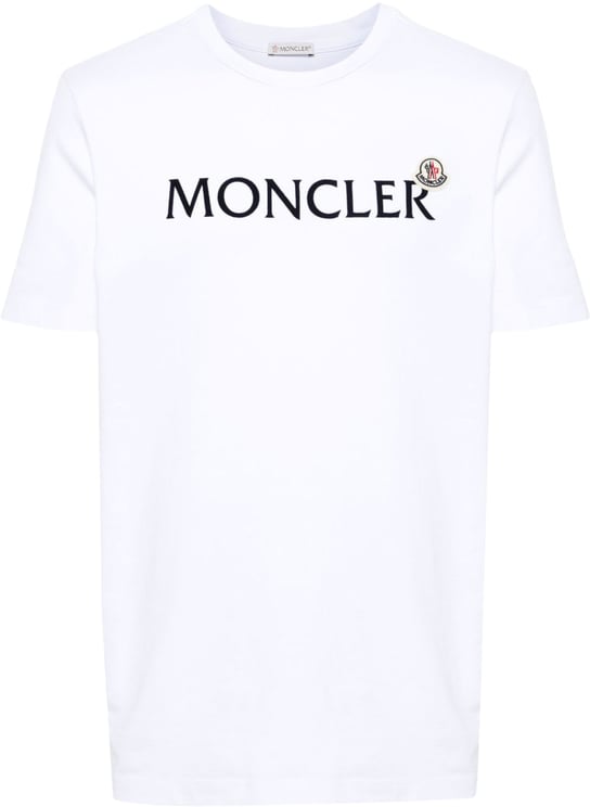 Moncler T-Shirts And Polos White