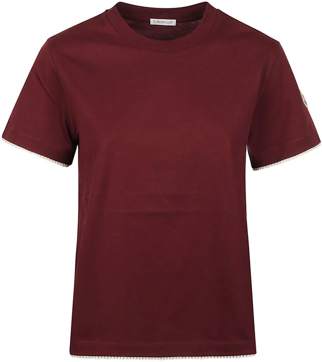 Moncler Logo T-shirt Red