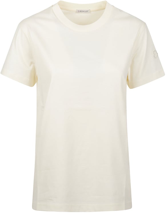 Moncler Embroidery Logo T-shirt White