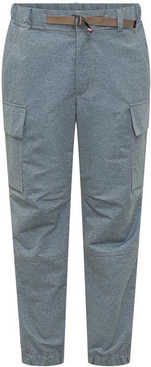 Moncler Pantaloni Cargo con Cintura e Tasche Applicate