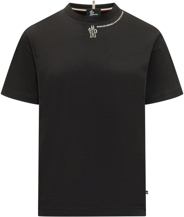 Moncler T-Shirts And Polos Black