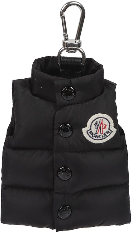 Moncler Vest Keyring Black