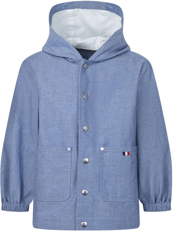 Moncler Giacca Nur con Cappuccio in Tessuto Tecnico