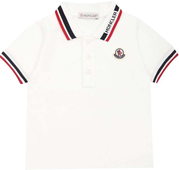 Moncler T-Shirts And Polos White