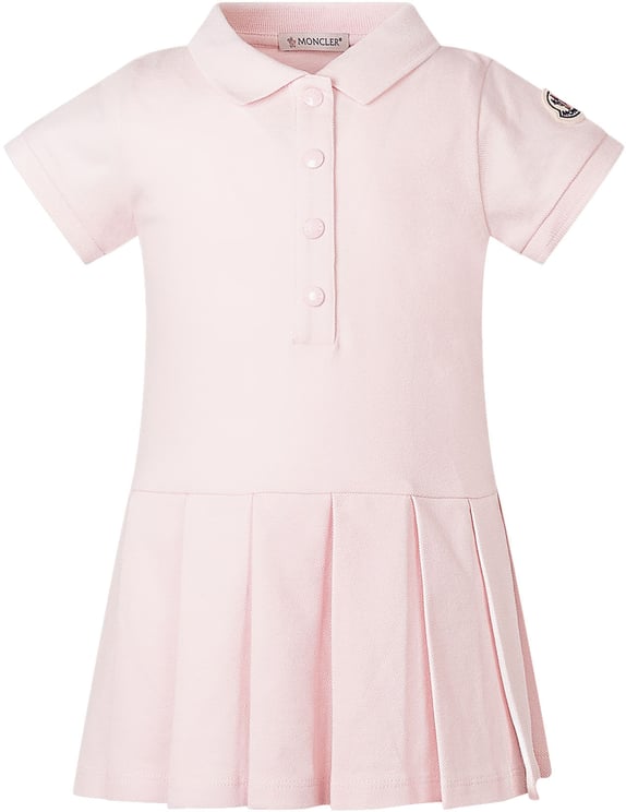 Moncler Abito Polo con Gonna Plissettata