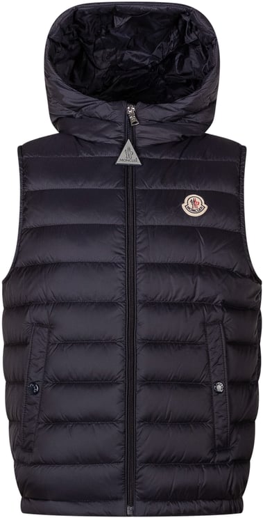 Moncler Gilet Imbottito con Cappuccio Uzay