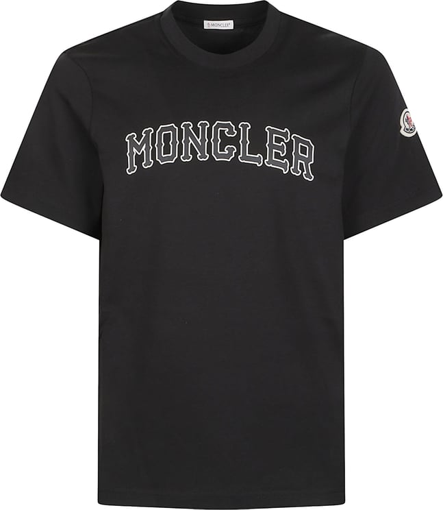 Moncler Logo T-shirt Black