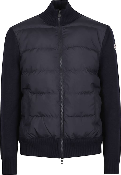 Moncler Tricot Cardigan Blue