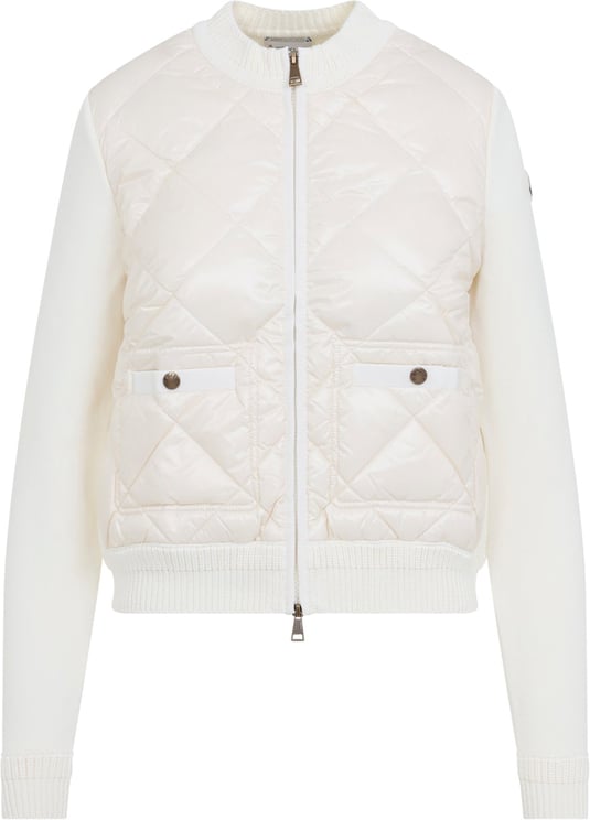 Moncler Moncler Quilted Knit Cardigan