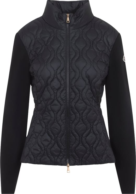 Moncler Moncler Quilted Zip-Up Cardigan