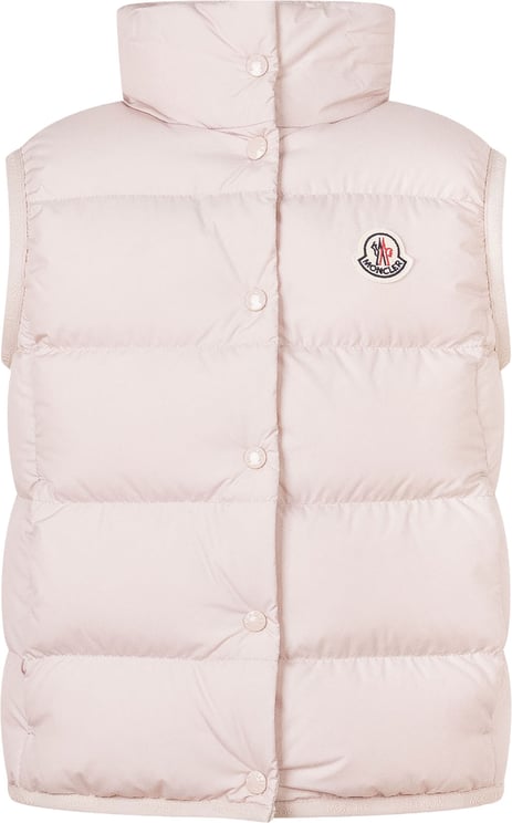 Moncler Gilet Badia con Collo Alto