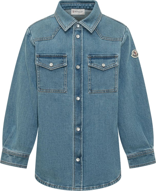 Moncler Camicia con Tasche a Patta