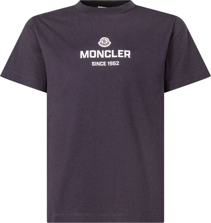 Moncler T-shirt con Ricamo Frontale