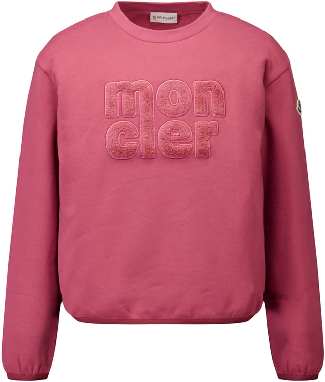Moncler Moncler Kinder Meisjes Trui In Roze