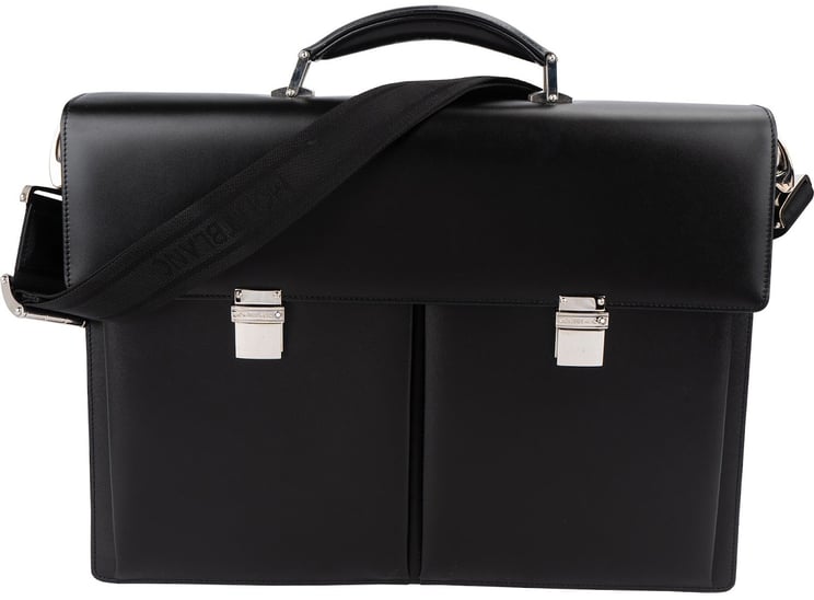 Montblanc Montblanc Double Gusset Briefcase Crossbody Handbag