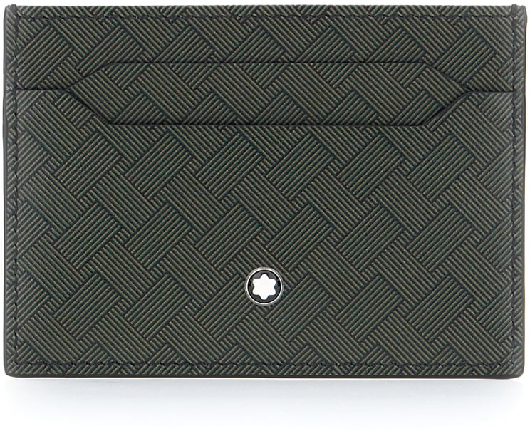 Montblanc Montblanc Dark green leather card holder