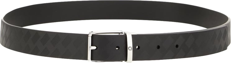 Montblanc Montblanc Black leather reversible belt