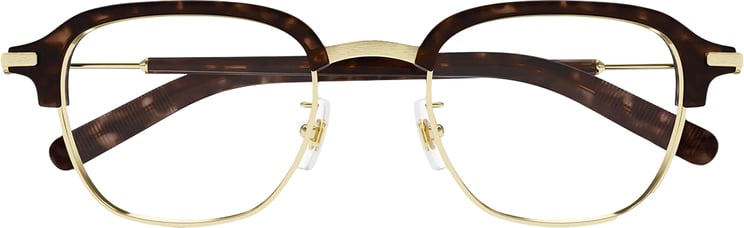 Montblanc Eyeglasses Mb0390O 003 Gold Gold Transparent 50/21/145