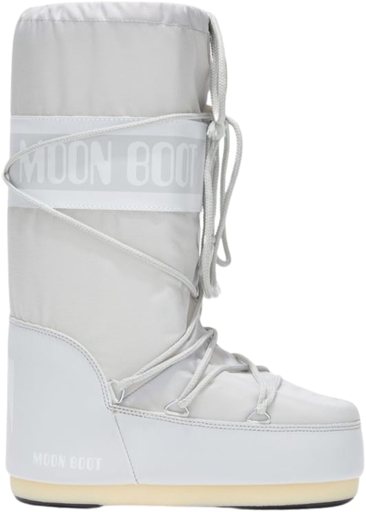 Moon Boot Moon Boot Mb Icon Nylon Boots Lichtgrijs 80d1400440