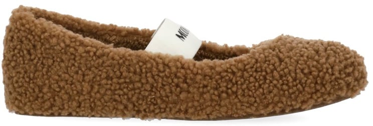 Moon Boot Flat Shoes Brown