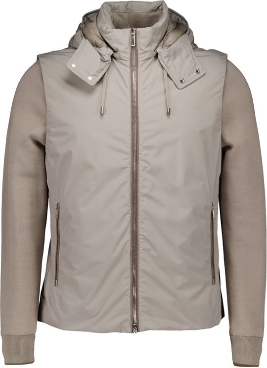 Moorer Moorer Mougi100852-tepa023 Gewatteerde Jassen Taupe Evan-stop