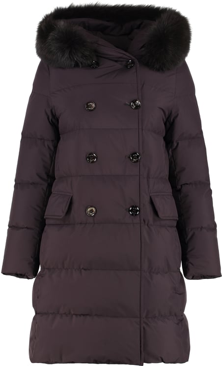 Moorer Ainara Hooded down jacket