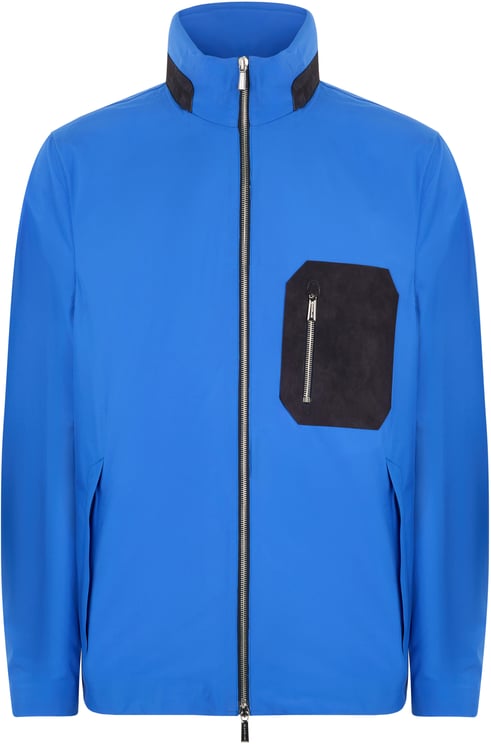 Moorer Light blue jacket, modern and versatile