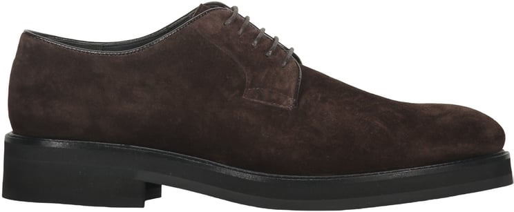 Moorer Elegant Suede Leather Shoes Brown