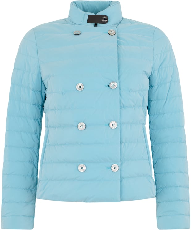 Moorer Blue jacket with elegant buttons