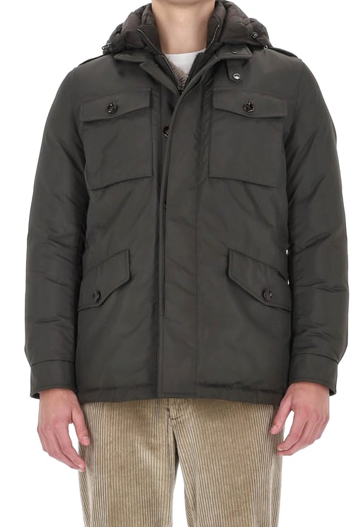 Moorer Isac-Wk Model Nylon Down-Padded Sahariana