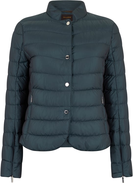 Moorer Elegant and versatile puffer jacket.
