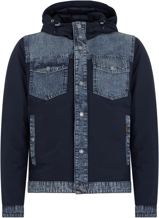 Moorer Modern and versatile padded jacket with hood