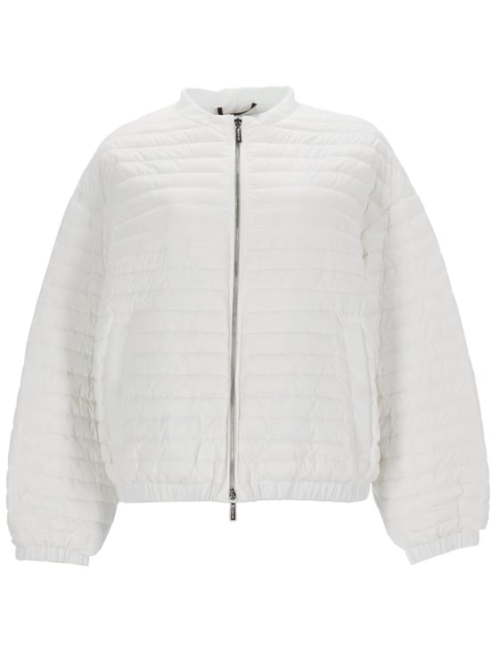 Moorer Neutral Elvira-S3 Quilted Lightweight Jacket
