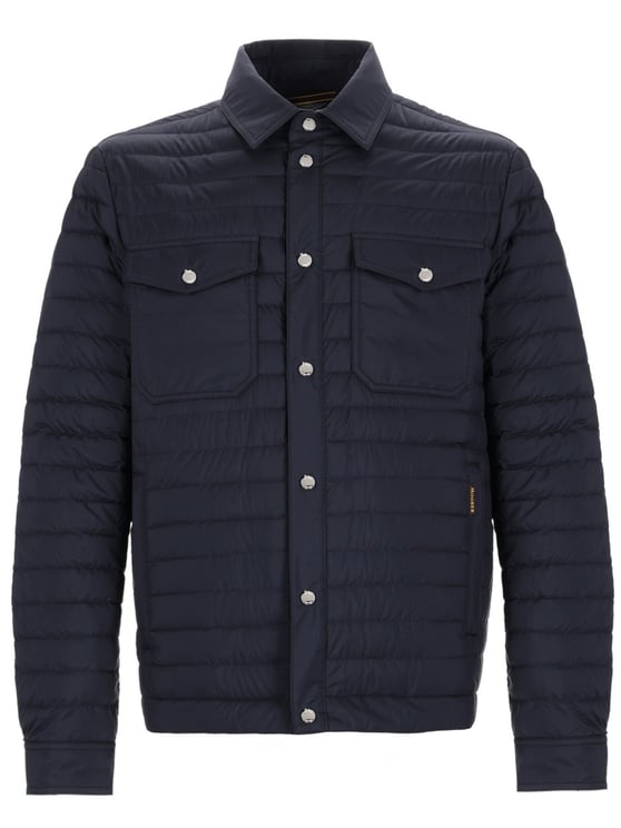 Moorer Quilted Design Horizontal Stitching Jacket