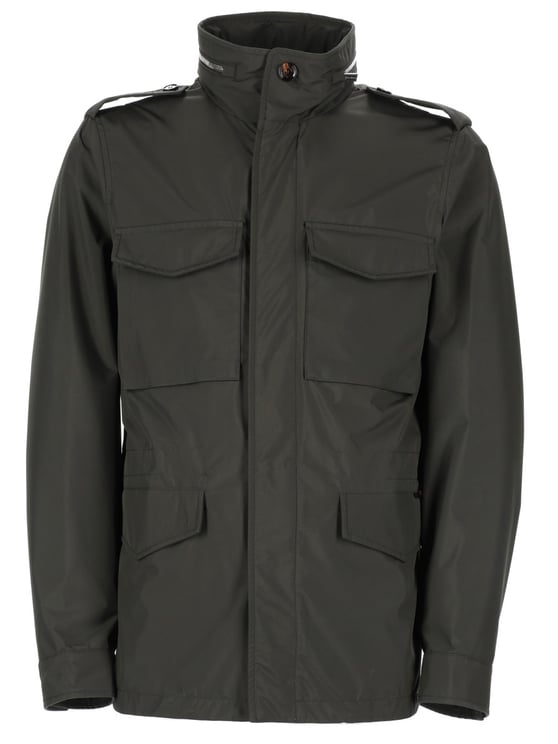 Moorer Denver-Stp High Collar Multi Pockets Jacket