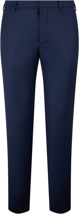 Moorer Elegant and Comfortable Navy Blue Pants for Men