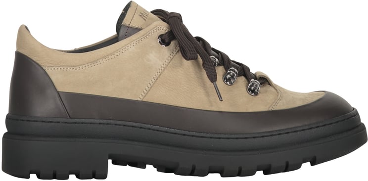 Moorer Leather lace-up shoes