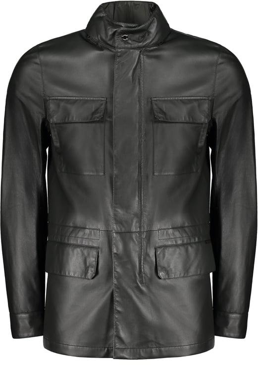 Moorer Sarnico leather jacket