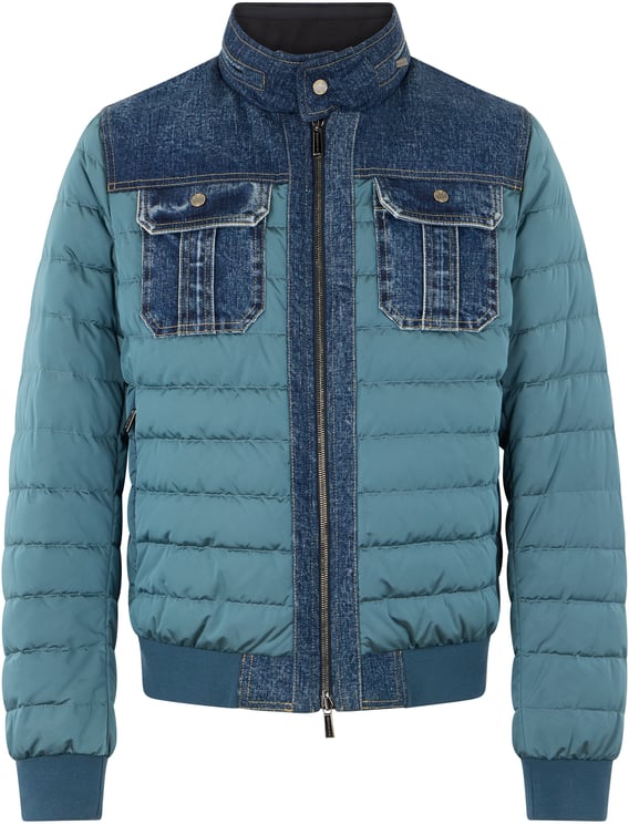Moorer Padded jacket with modern design