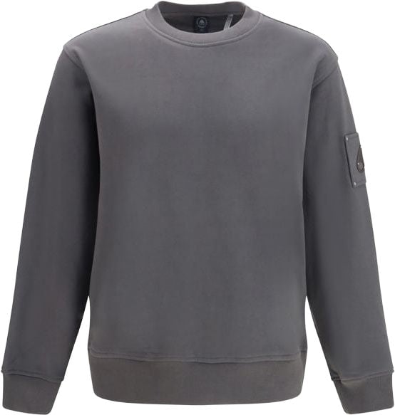 Moose Knuckles Moose Knuckles Gray Cotton Sweatshirt