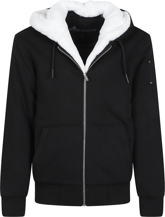 Moose Knuckles Classic Bunny Sweatshirt Black